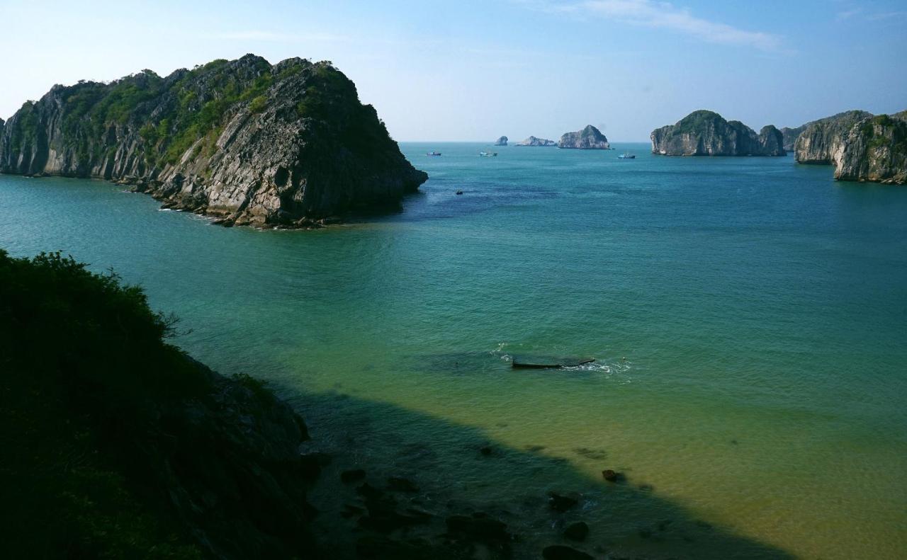 Hotel Gieng Ngoc Sea Moutain View Cat Ba Dong Khe Sau Exterior foto
