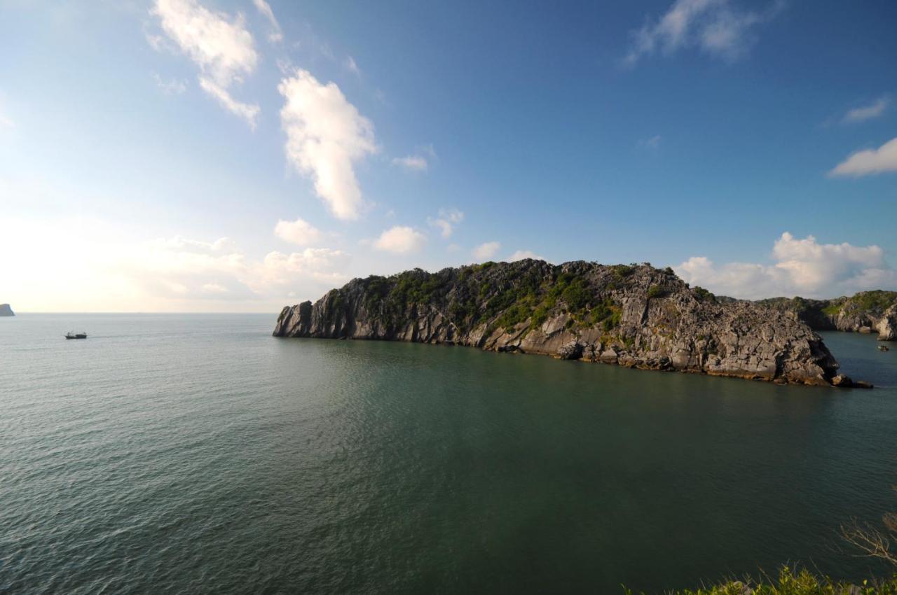 Hotel Gieng Ngoc Sea Moutain View Cat Ba Dong Khe Sau Exterior foto