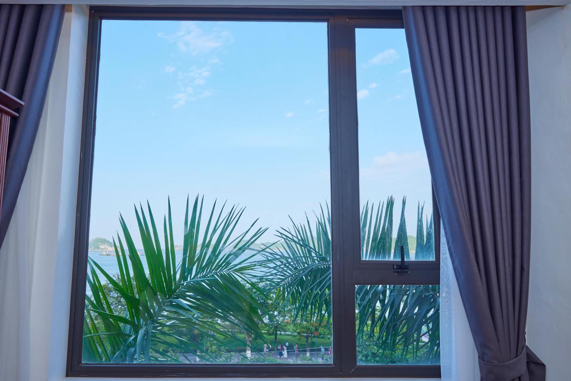 Hotel Gieng Ngoc Sea Moutain View Cat Ba Dong Khe Sau Exterior foto