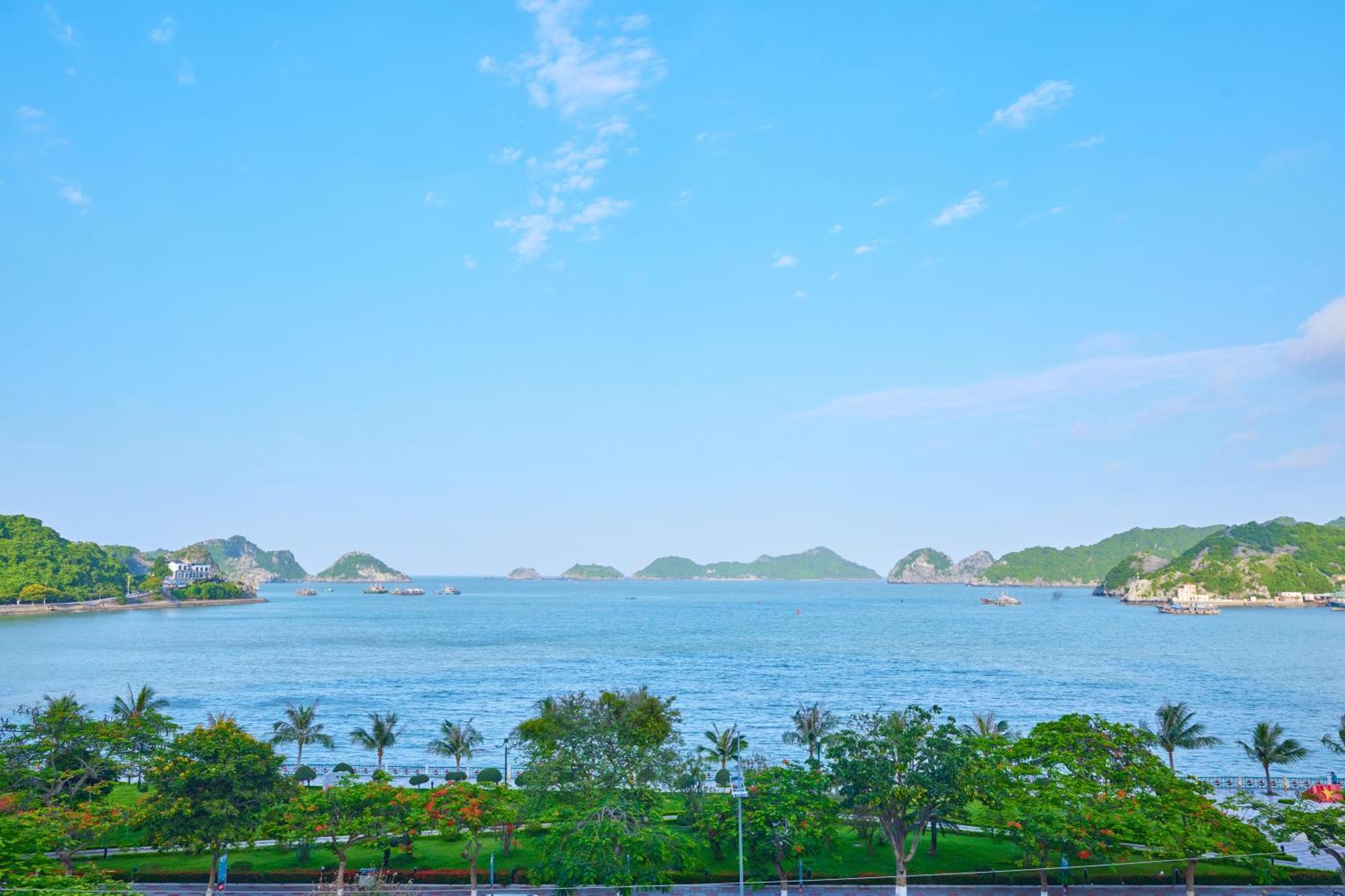 Hotel Gieng Ngoc Sea Moutain View Cat Ba Dong Khe Sau Exterior foto