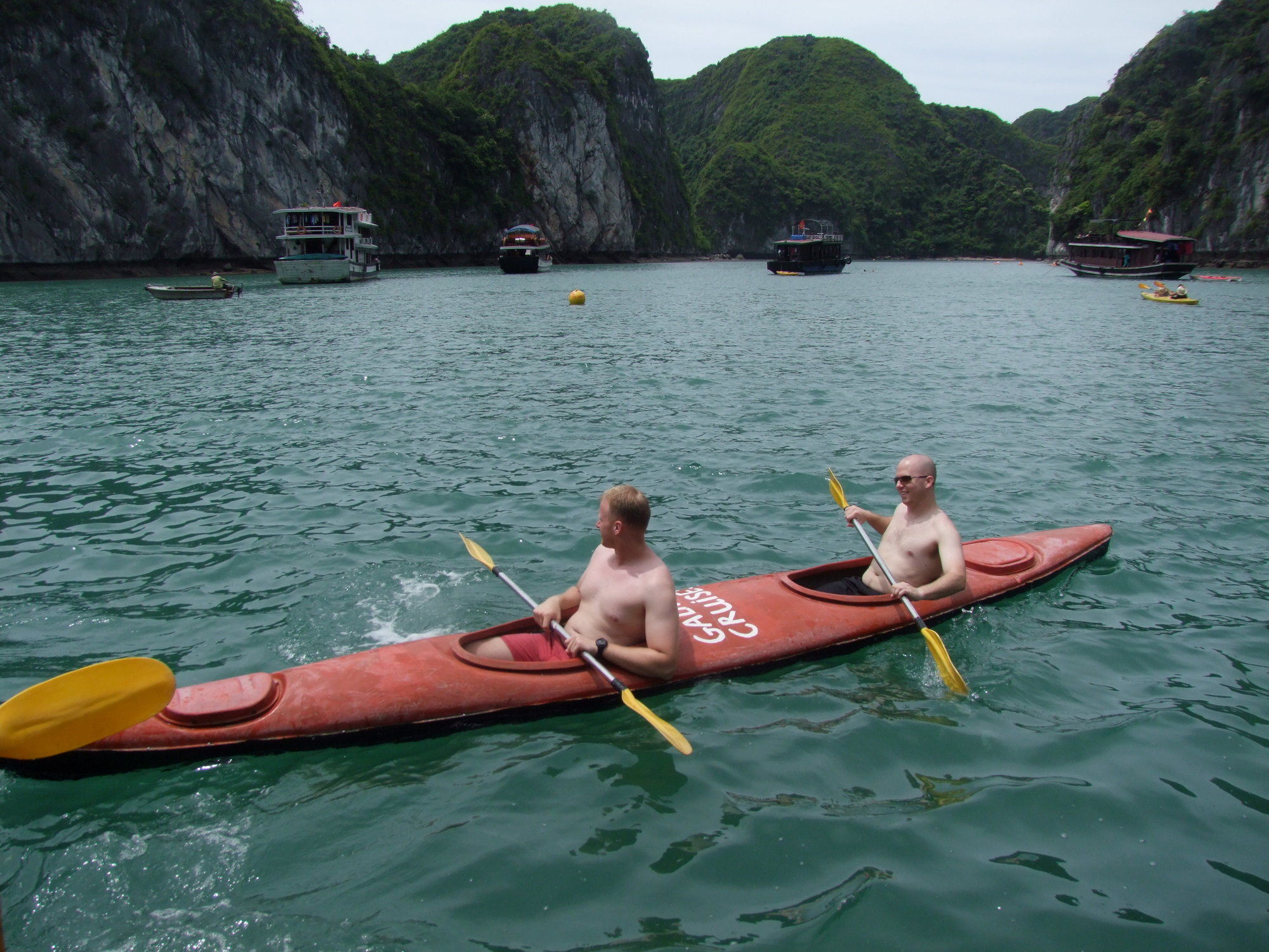 Hotel Gieng Ngoc Sea Moutain View Cat Ba Dong Khe Sau Exterior foto