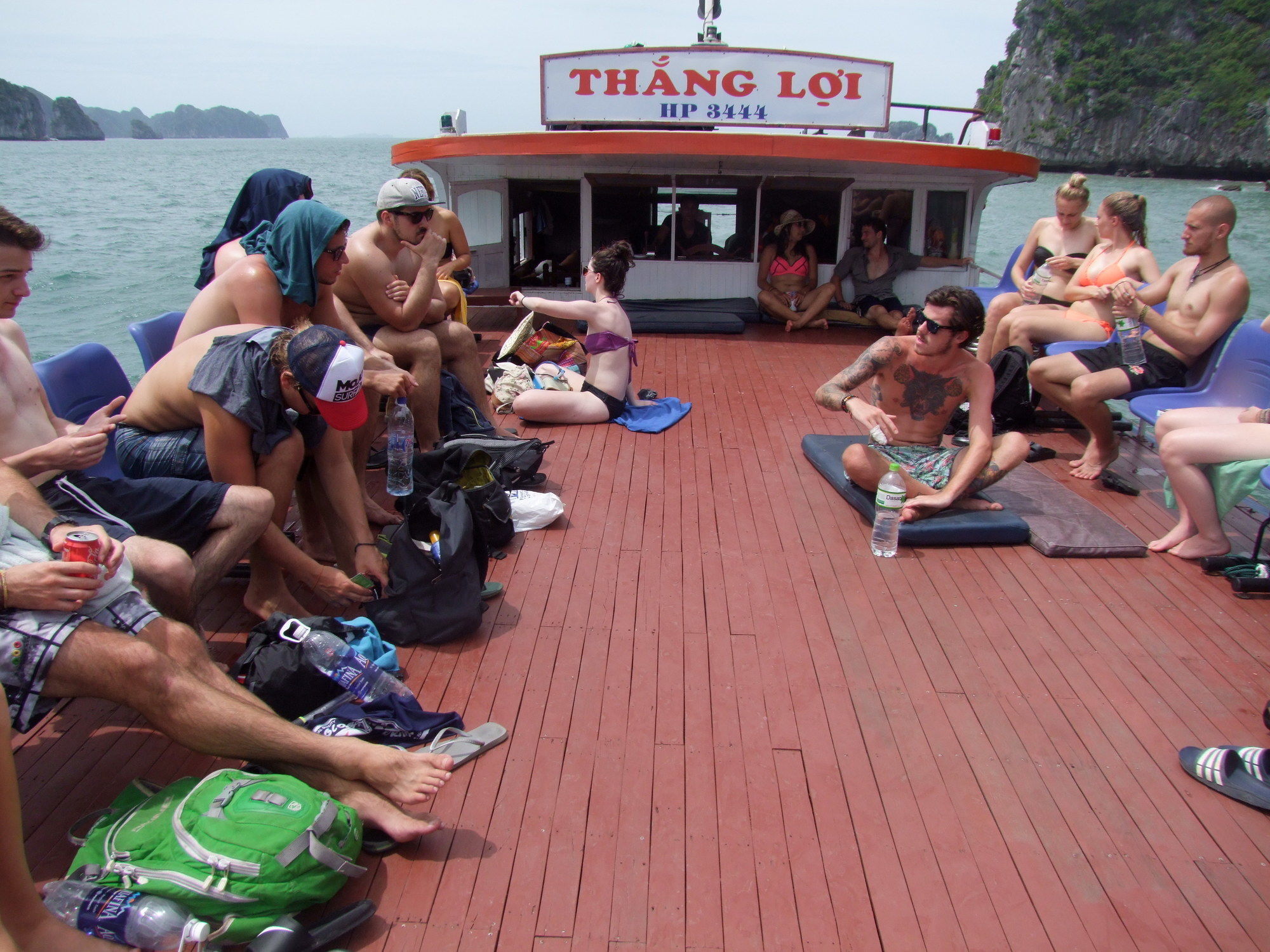 Hotel Gieng Ngoc Sea Moutain View Cat Ba Dong Khe Sau Exterior foto